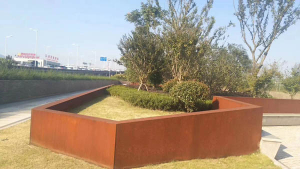 丰泽耐候钢挡土墙